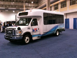 Flint MTA propane shuttle bus