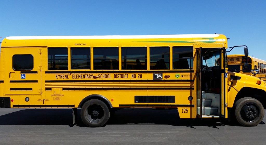 Kyrene School District Ups Blue Bird Propane Buses to 85 Percent of