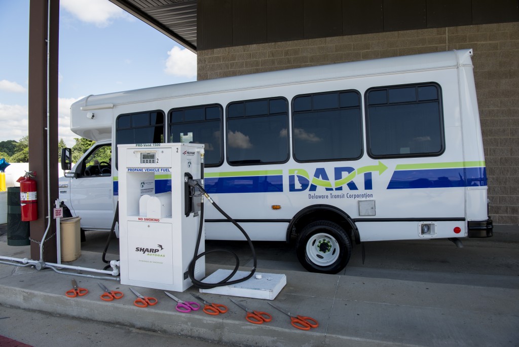 DTC’s New Propane Fuel Station Unveiled, Propane AutogasPowered Fleet