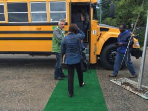 green carpet