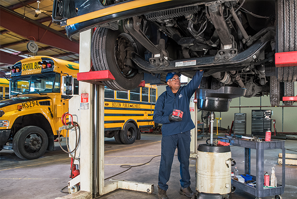 Propane School Buses Reduce Transportation Department Maintenance Costs