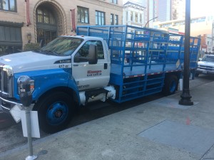 Kamps Sideload Propane Truck