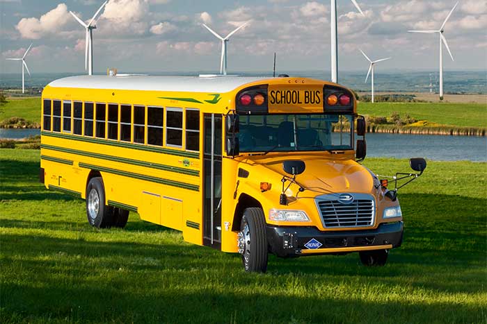Blue Bird Vision school bus